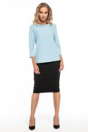 Bluzka Model T243/4 Light Blue - Tessita Tessita