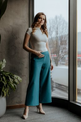 Spodnie Damskie Model T375/6 Szmaragd - Tessita Tessita