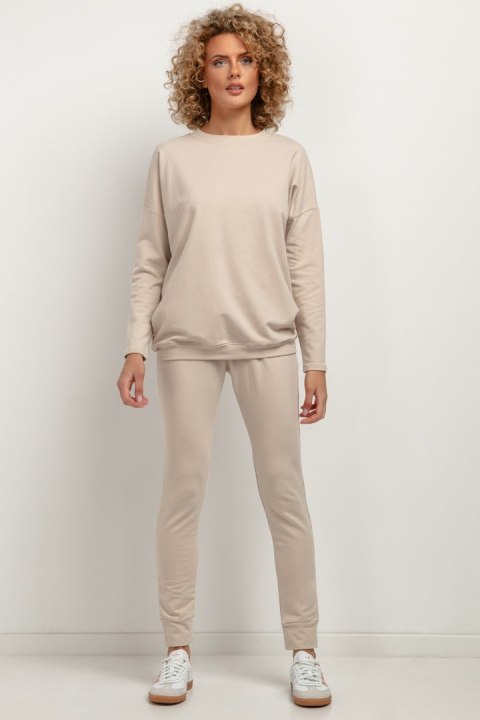 Spodnie Dresowe Model T383/3 Light Beige - Tessita Tessita Spodnie Dresowe Model T383/3 Light Beige - Tessita Tessita