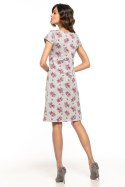 Sukienka Model T263/1 Flowers/Grey/Paski - Tessita Tessita