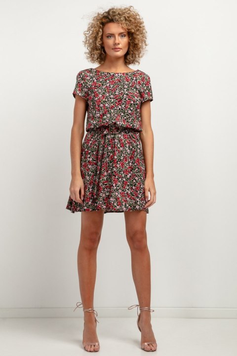 Sukienka Model T390/5 Łączka Black - Tessita Tessita