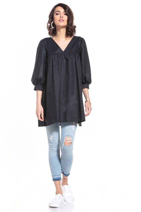 Tunika Model T341/9 Black - Tessita Tessita Tunika Model T341/9 Black - Tessita Tessita