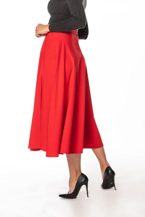 Spódnica Model T361/5 Malina - Tessita Tessita Spódnica Model T361/5 Malina - Tessita Tessita