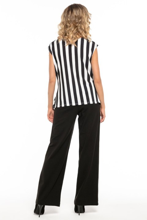 Spodnie Damskie Model T258/1 Black - Tessita Tessita Spodnie Damskie Model T258/1 Black - Tessita Tessita