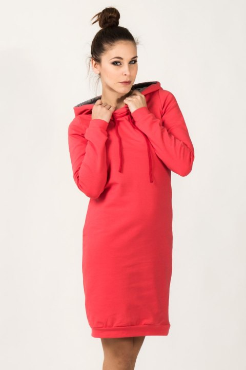 Sukienka Model Beata 3 Coral - Tessita Tessita Sukienka Model Beata 3 Coral - Tessita Tessita