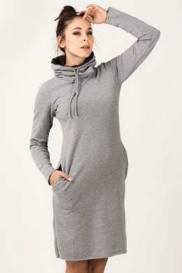 Sukienka Model Kaja 10 Light Grey/Dark Grey - Tessita Tessita