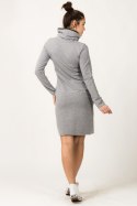 Sukienka Model Kaja 10 Light Grey/Dark Grey - Tessita Tessita