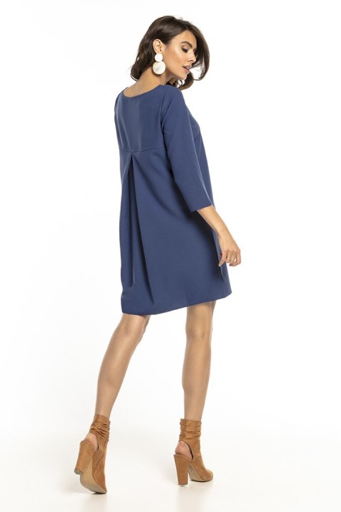 Sukienka Model T283/4 Navy - Tessita Tessita Sukienka Model T283/4 Navy - Tessita Tessita