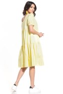 Sukienka Model T338/2 Yellow - Tessita Tessita