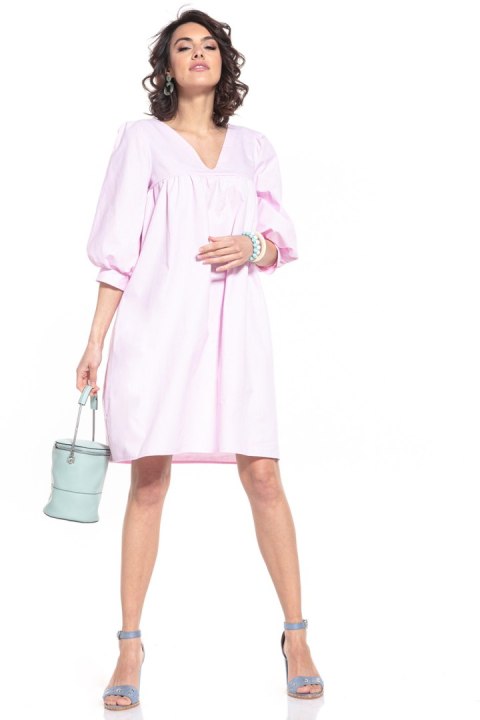 Sukienka Model T342/3 Pink - Tessita Tessita Sukienka Model T342/3 Pink - Tessita Tessita