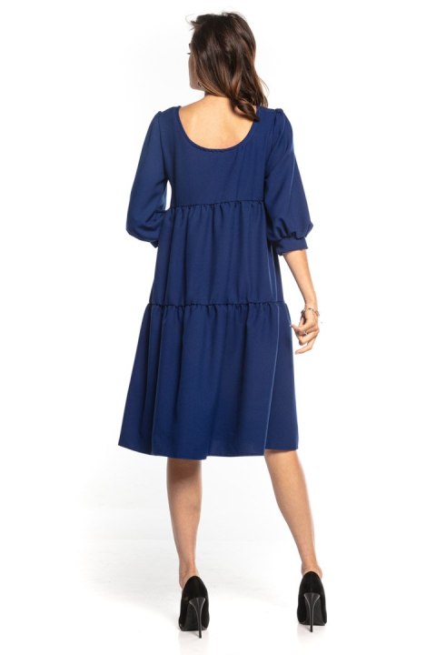 Sukienka Model T352/4 Navy - Tessita Tessita Sukienka Model T352/4 Navy - Tessita Tessita