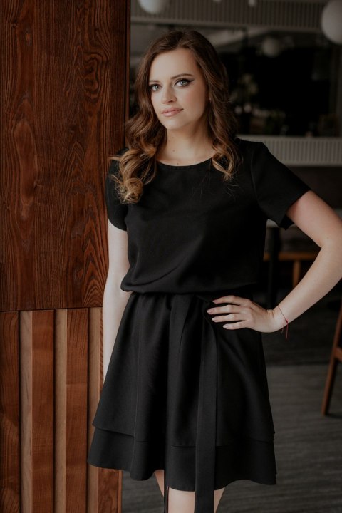 Sukienka Model T374/3 Black - Tessita Tessita Sukienka Model T374/3 Black - Tessita Tessita