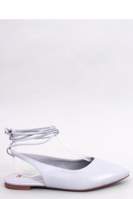 Baleriny z odkrytą piętą wiązane JODY GREY - Inello Inello