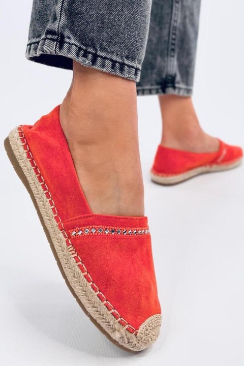 Espadryle damskie ETANCE ORANGE - Inello Inello Espadryle damskie ETANCE ORANGE - Inello Inello