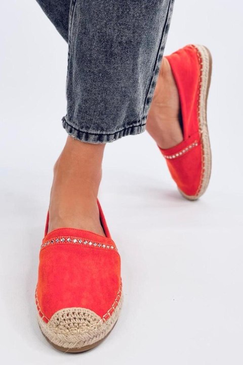 Espadryle damskie ETANCE ORANGE - Inello Inello Espadryle damskie ETANCE ORANGE - Inello Inello