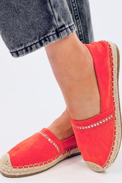 Espadryle damskie ETANCE ORANGE - Inello Inello Espadryle damskie ETANCE ORANGE - Inello Inello