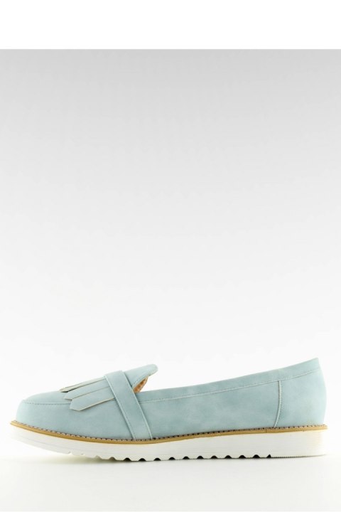 MOKASYNY DAMSKIE NIEBIESKIE 7210 BLUE - Inello Inello MOKASYNY DAMSKIE NIEBIESKIE 7210 BLUE - Inello Inello