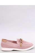 Mokasyny ażurowe LUCENA PINK - Inello Inello Mokasyny ażurowe LUCENA PINK - Inello Inello