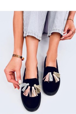 Mokasyny z frędzelkami KRAUSS BLACKCOLOR - Inello Inello