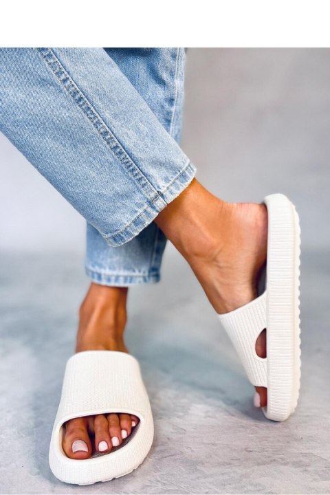 Sandał Klapki poduszkowe YANG WHITE - Inello Inello