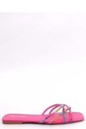 Sandał Klapki z cyrkoniami REXHA FUKSJA - Inello Inello