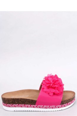 Sandał Klapki z kwiatami SOUTH FUKSJA PEACH - Inello Inello