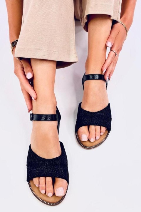 Sandałki damskie MOLLIES BLACK - Inello Inello