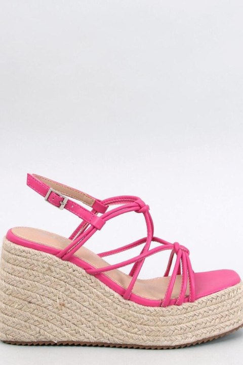 Sandałki espadryle na koturnie PASCAI FUKSJA - Inello Inello Sandałki espadryle na koturnie PASCAI FUKSJA - Inello Inello