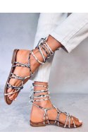 Sandałki gladiatorki MORIN SERPENTINE - Inello Inello