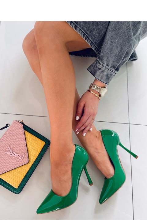 Szpilki damskie lakierowane ANIKA GRASS - Inello Inello Szpilki damskie lakierowane ANIKA GRASS - Inello Inello